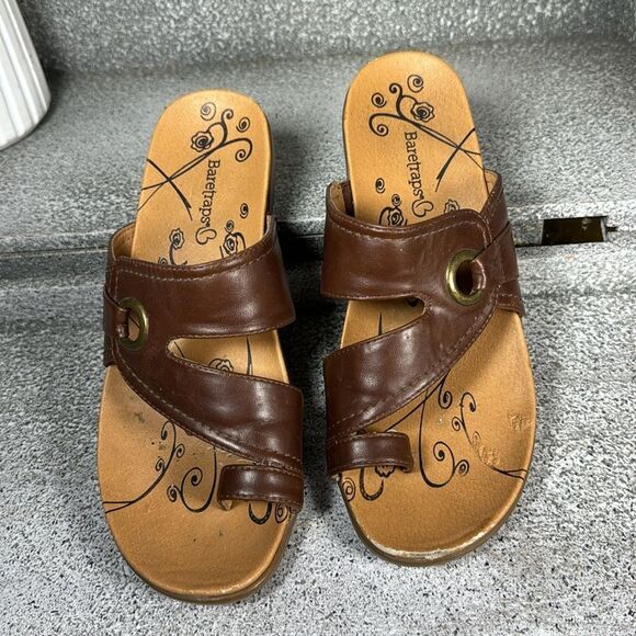 Baretraps Jones Vegan Leather Sandals Shoes Size 6.5 - Picture 2 of 7